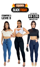 Kit 3 Calças Skinny — Esquenta Black Friday