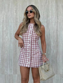 Vestido Rosa Sabrina