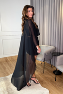 Conjunto Cropped Alça Short Mom Virginia Caviar