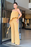 Conjunto Cropped Assimétrico