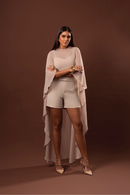 Conjunto Cropped Alça Short Mom Virginia Cookie