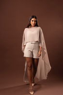 Conjunto Cropped Alça Short Mom Virginia Cookie