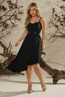 Vestido Midi Assimétrico