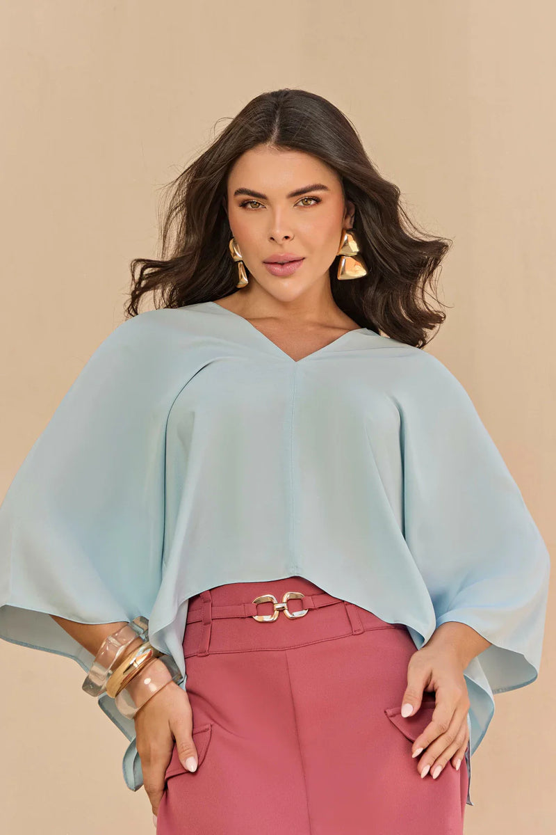 Blusa em Crepe