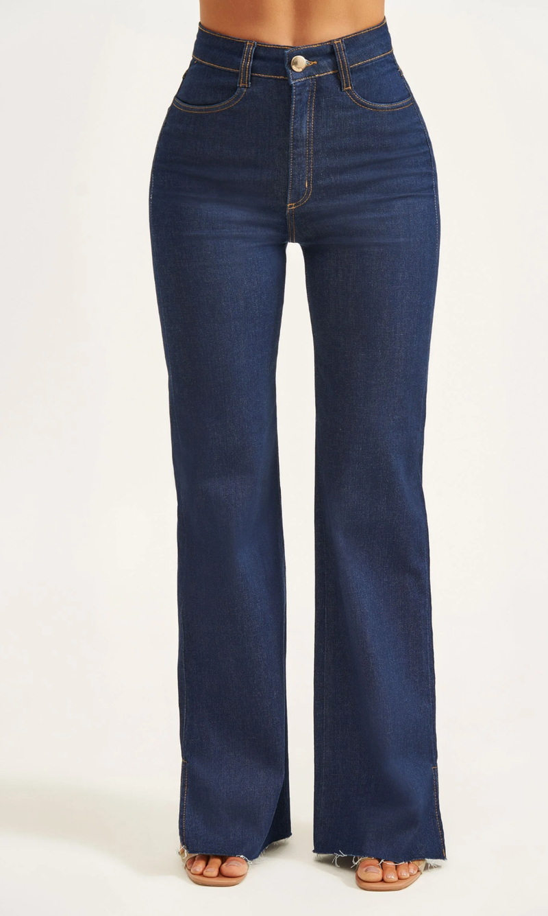 [PREÇO DE ATACADO] KIT CALÇA JEANS WIDE LEG ZAYA - COMPRE 1 LEVE 3