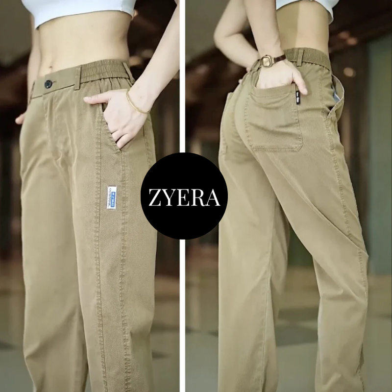 [Pague 2, Leve 3] + 2 Brindes - Calça Feminina Aurora em Malha de Seda Gelo e Poliéster (Sua Nova Peça Favorita!)