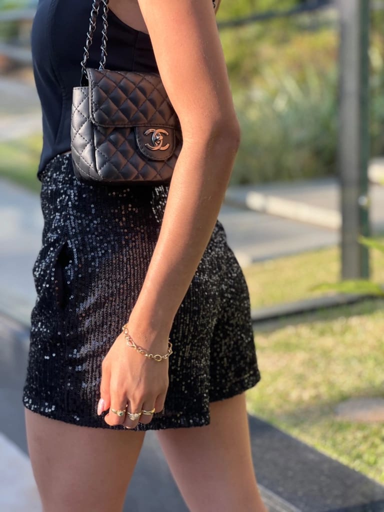 Curto em Paetê Vittar