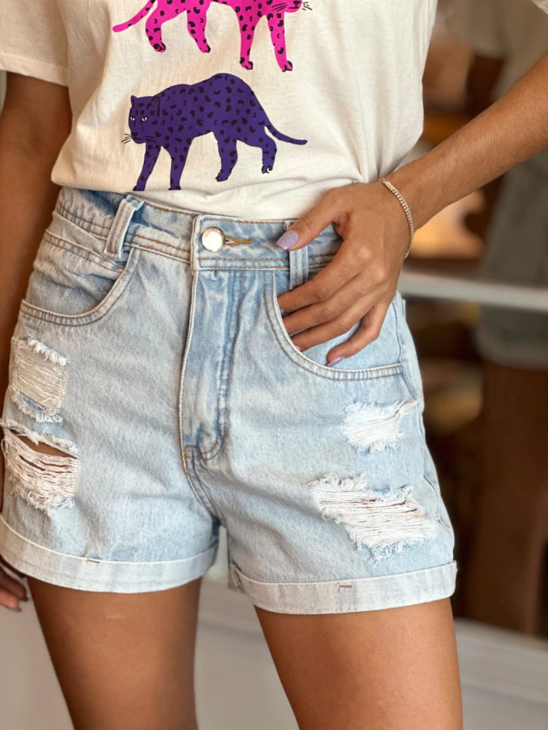 Calça Jeans Curta Sofia