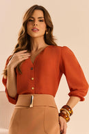 Camisa Sophie Alfaiataria